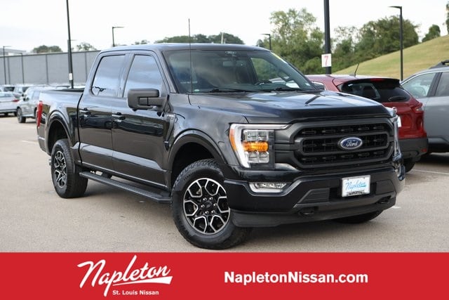 Used 2022 Ford F-150 XLT with VIN 1FTFW1E84NFA13366 for sale in Saint Louis, MO