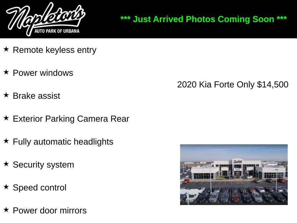 Used 2020 Kia Forte LXS Sedan