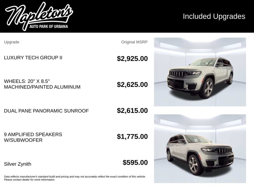 Used 2023 Jeep Grand Cherokee L Limited Sport Utility