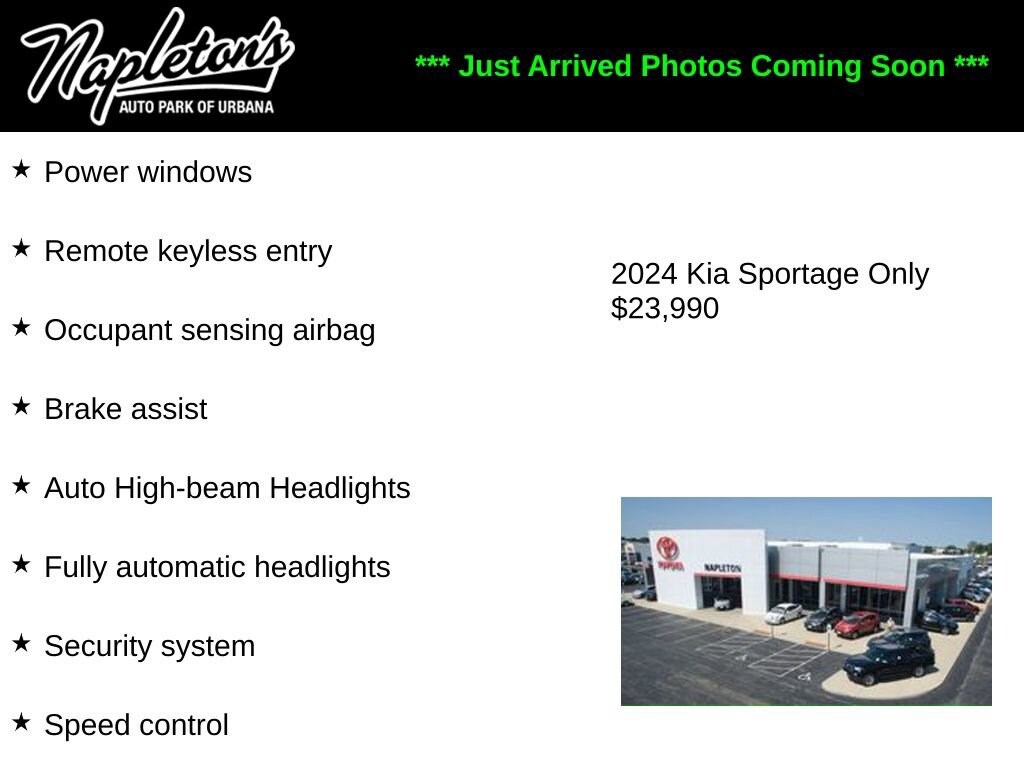 Used 2024 Kia Sportage LX Sport Utility