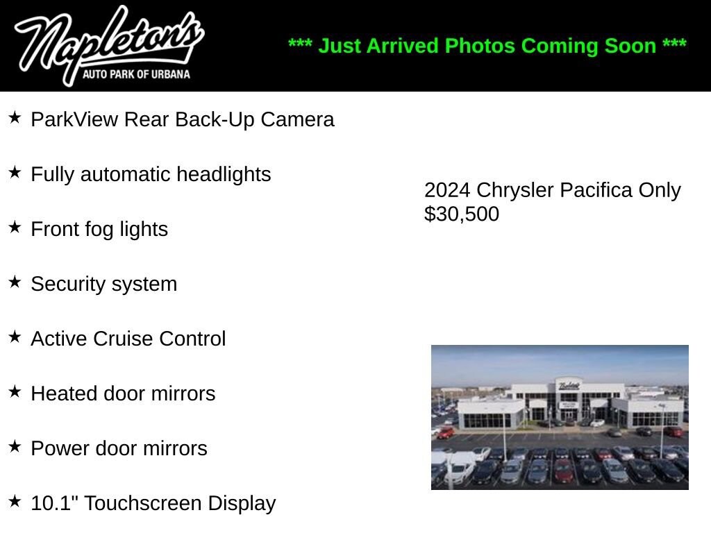 Used 2024 Chrysler Pacifica Touring L Passenger Van