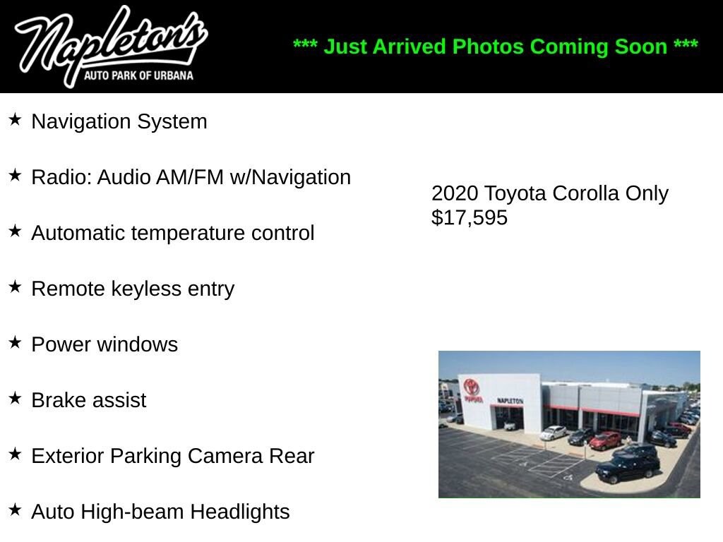 Used 2020 Toyota Corolla SE Sedan