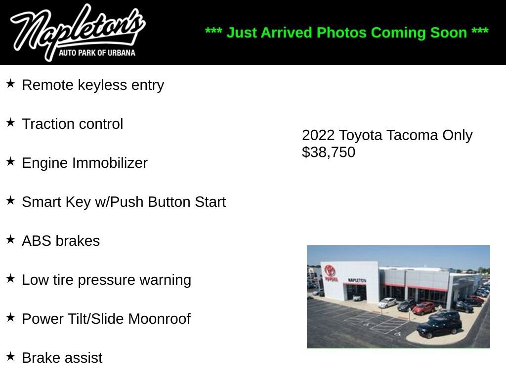 Used 2022 Toyota Tacoma TRD Sport Truck