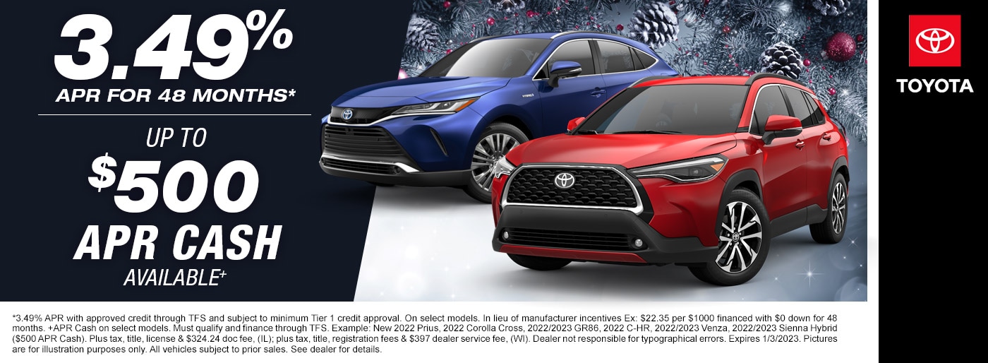 New Toyota Special Offers | Napleton's Toyota of Urbana