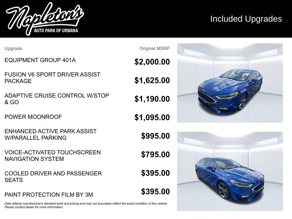 Used 2017 Ford Fusion Sport Sedan