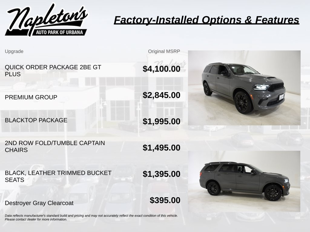 Used 2022 Dodge Durango GT Plus Sport Utility