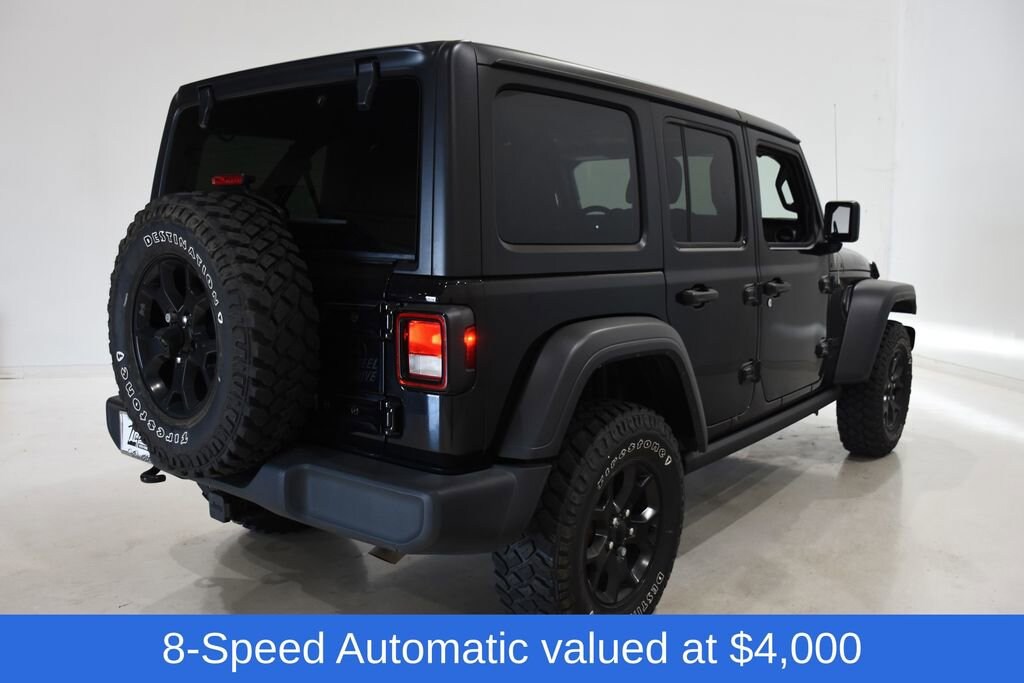Used 2022 Jeep Wrangler Unlimited Willys Sport Utility