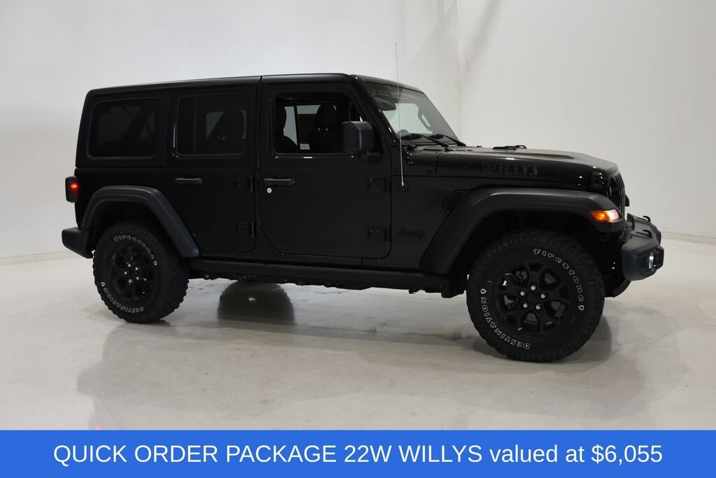 Used 2022 Jeep Wrangler Unlimited Willys Sport Utility