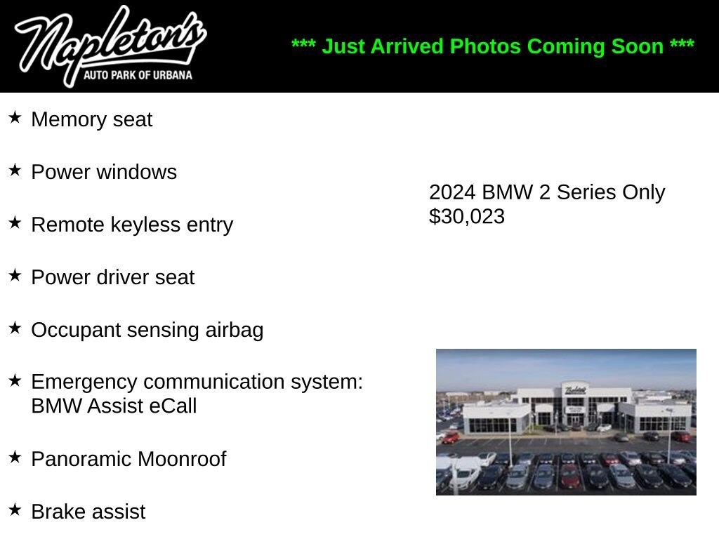 Used 2024 BMW 2 Series 228i xDrive Sedan