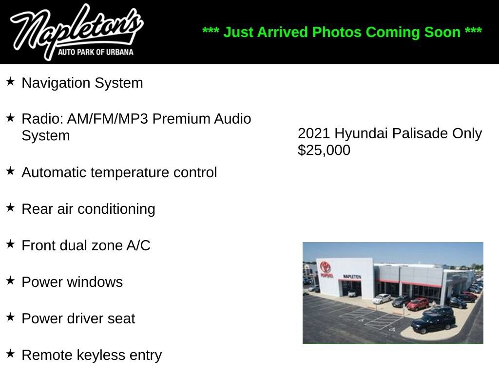 Used 2021 Hyundai Palisade Calligraphy Sport Utility