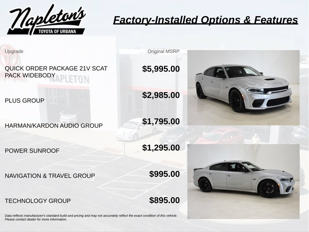Used 2023 Dodge Charger R/T Scat Pack Widebody Sedan