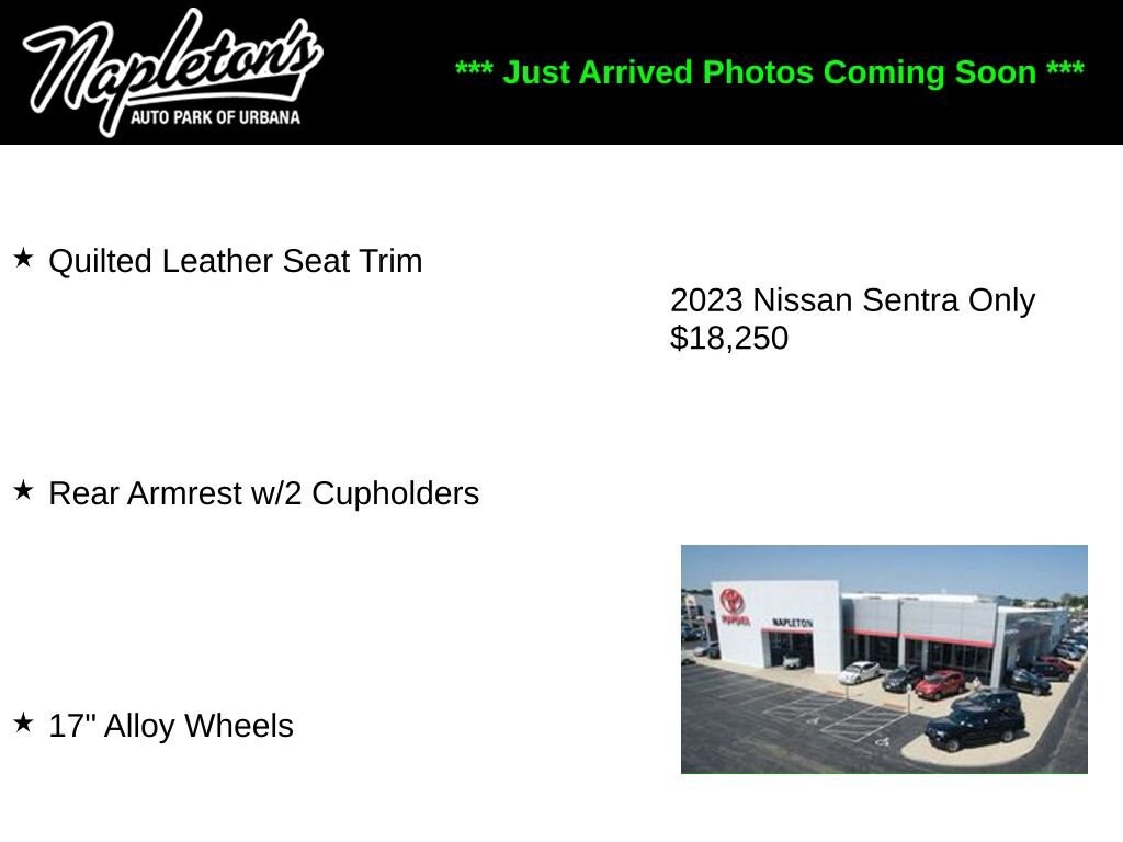 Used 2023 Nissan Sentra SV Sedan