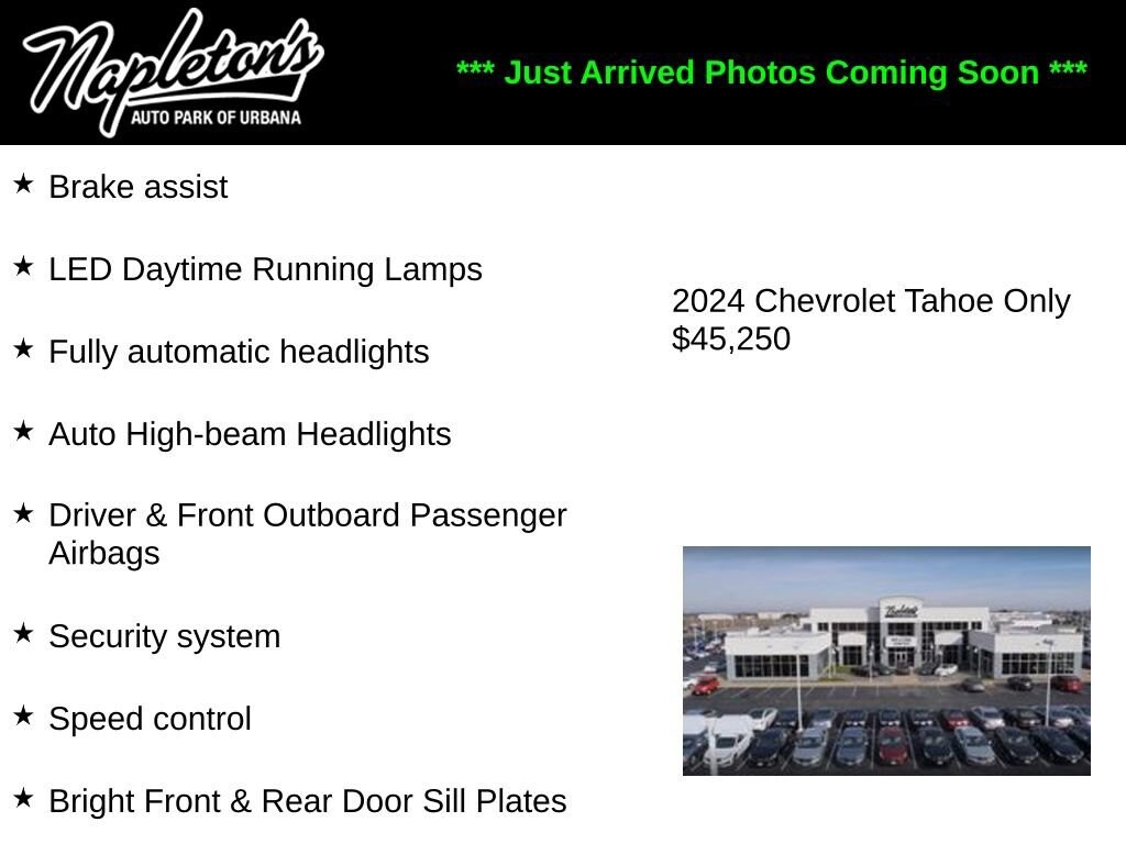 Used 2024 Chevrolet Tahoe LT Sport Utility