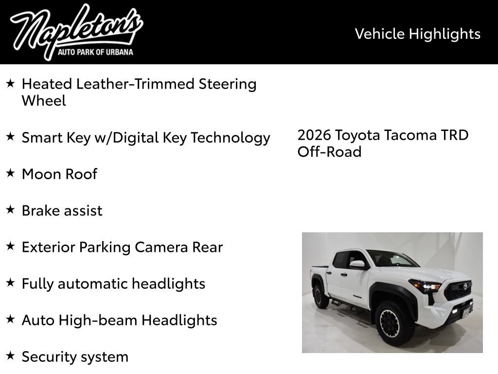 2026 Toyota Tacoma TRD Off Road - Photo 16