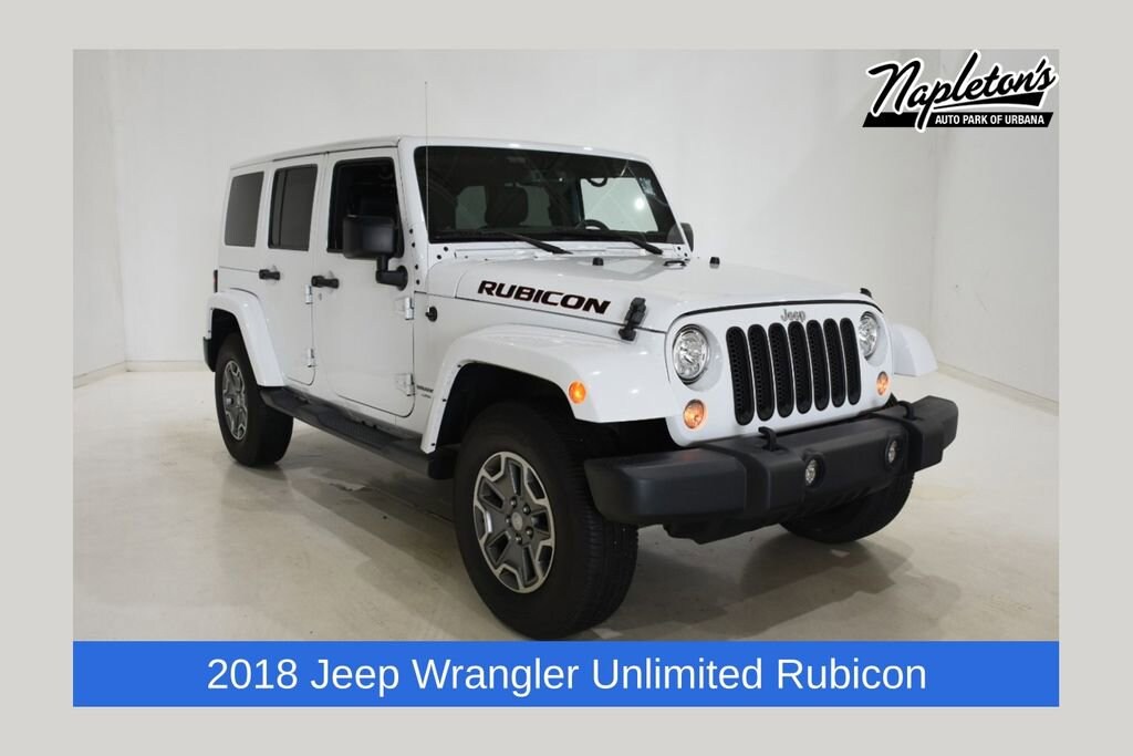 Used 2018 Jeep Wrangler JK Unlimited Rubicon Sport Utility