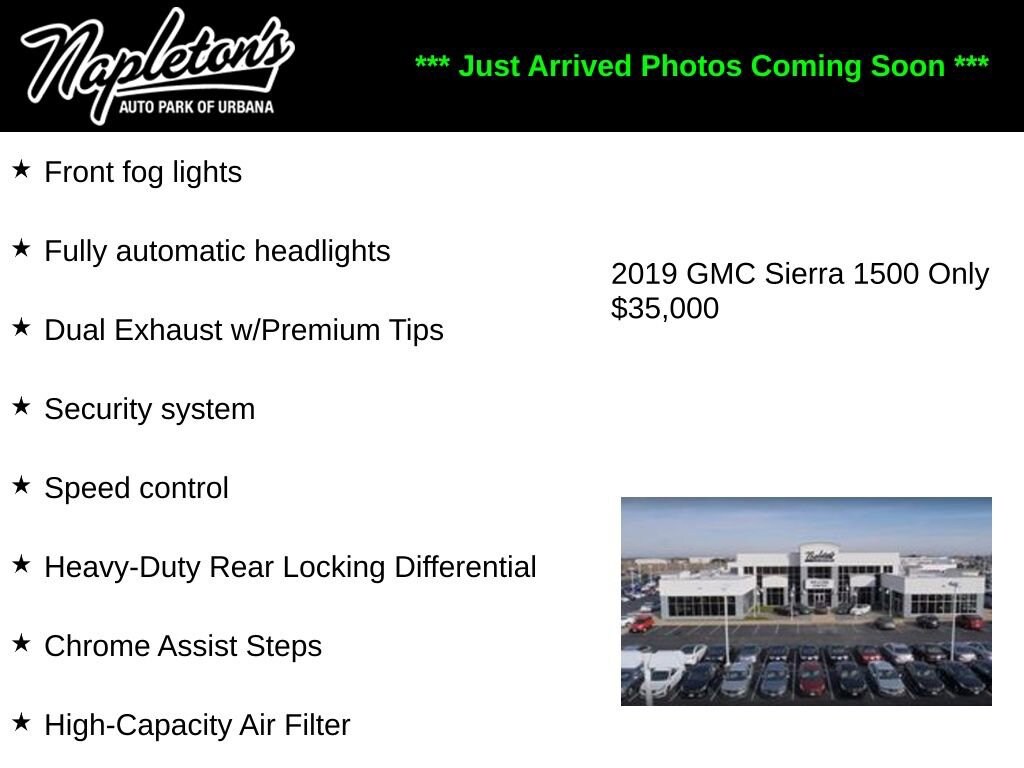 Used 2019 GMC Sierra 1500 SLT Truck