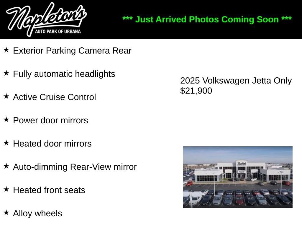 Used 2025 Volkswagen Jetta 1.5T SE Sedan