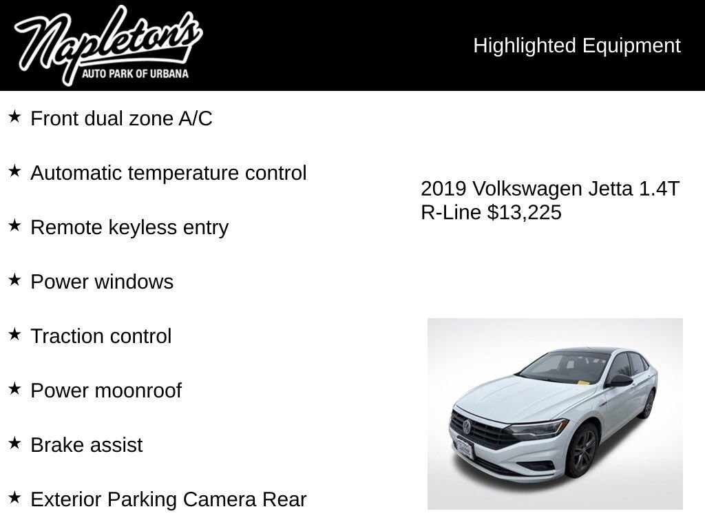 Used 2019 Volkswagen Jetta R-Line Sedan