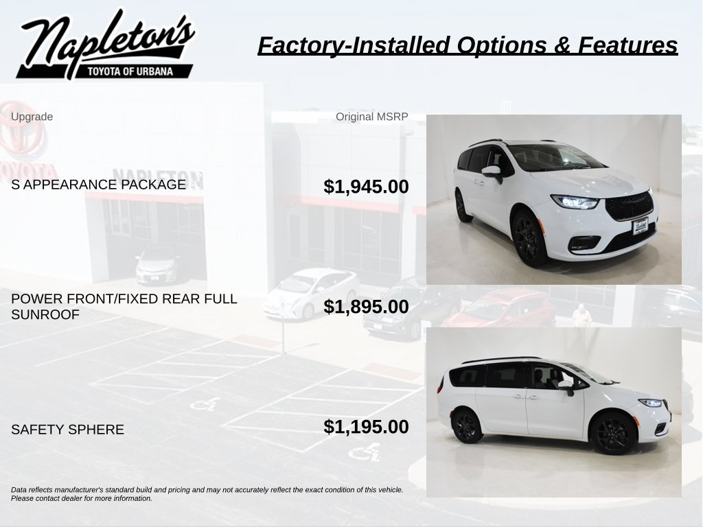 Used 2023 Chrysler Pacifica Touring L Passenger Van