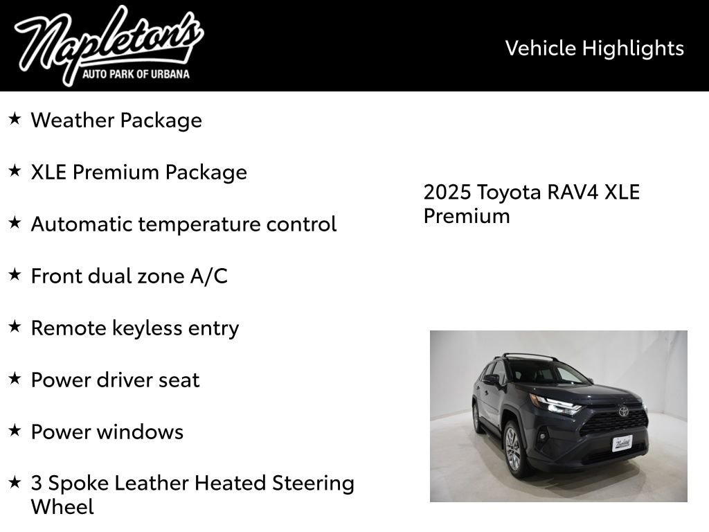 2025 Toyota RAV4 XLE Premium - Photo 15