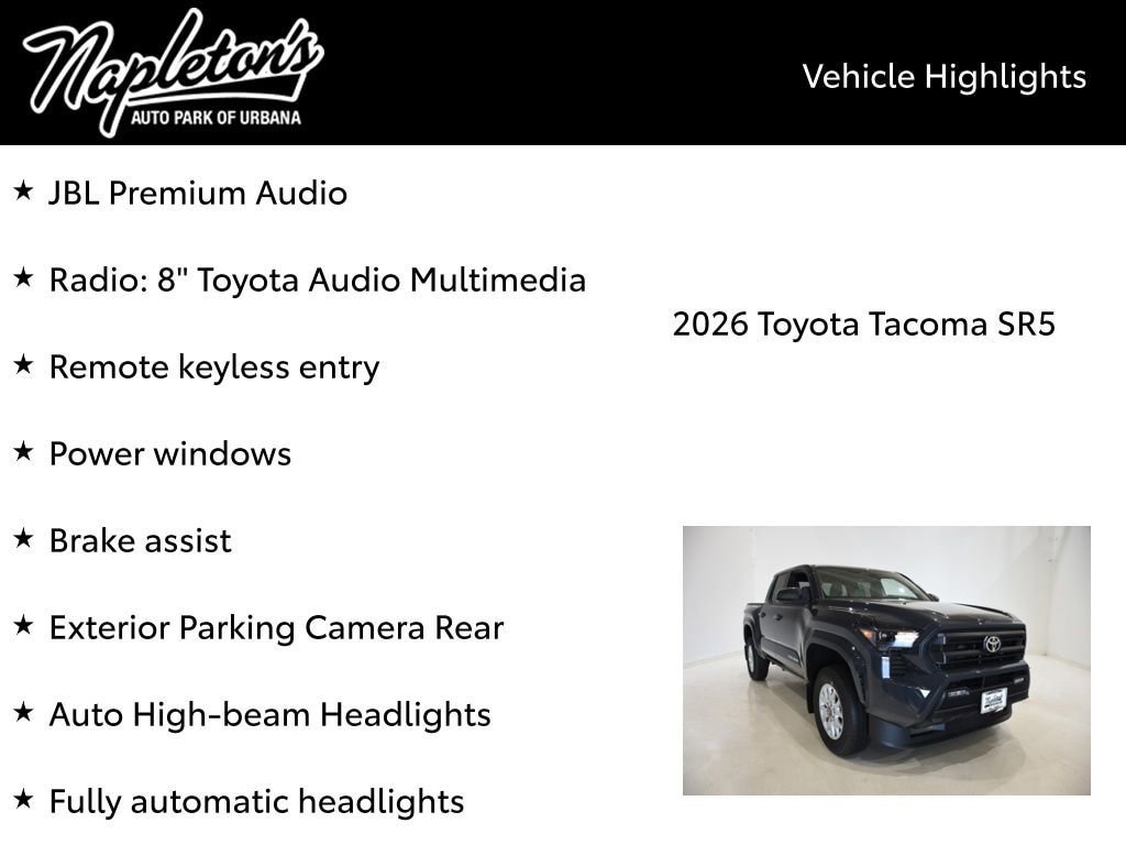 2026 Toyota Tacoma SR5 - Photo 15