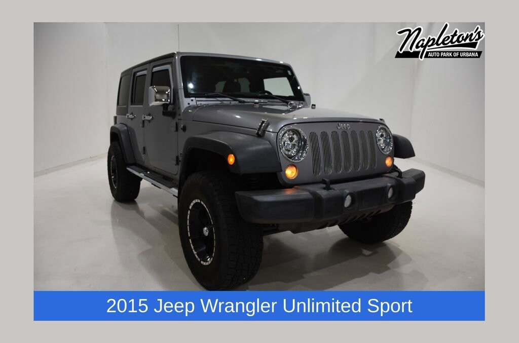 Used 2015 Jeep Wrangler Unlimited Sport Sport Utility