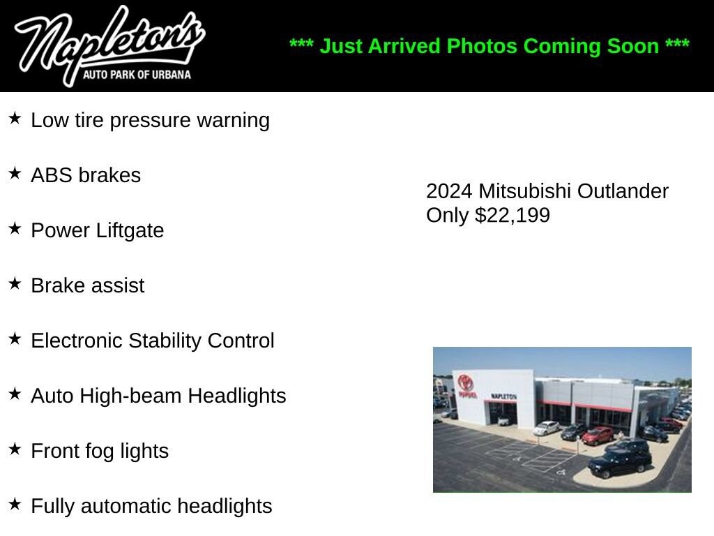 Used 2024 Mitsubishi Outlander SE Sport Utility