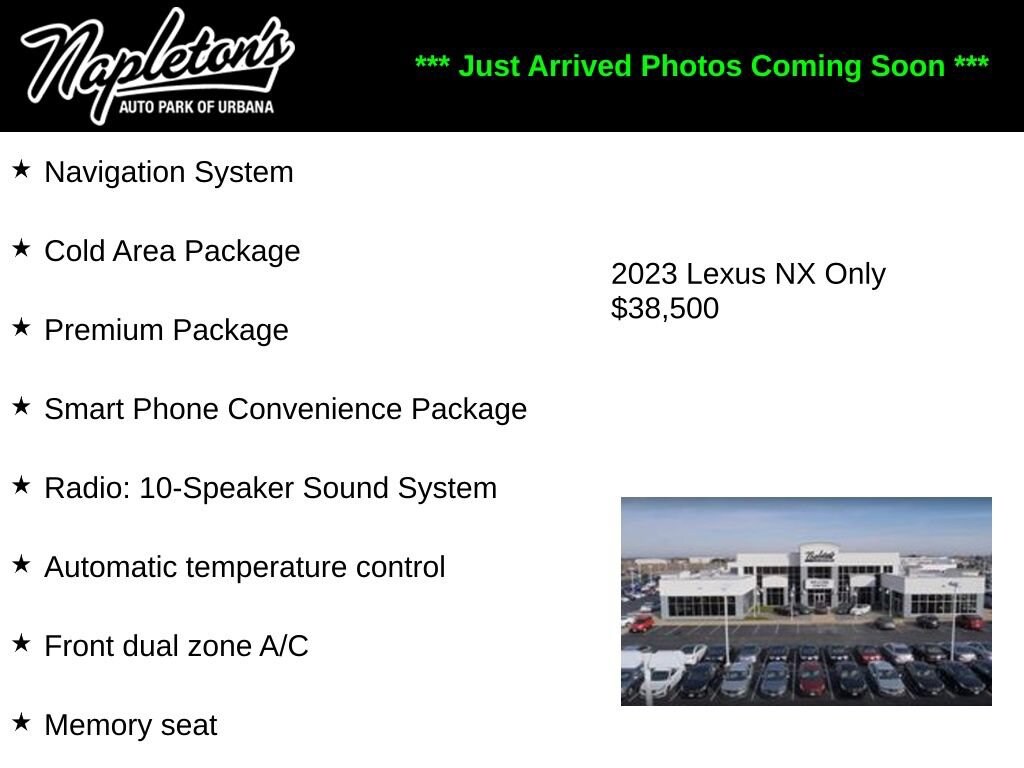 Used 2023 Lexus NX 350 Premium Sport Utility