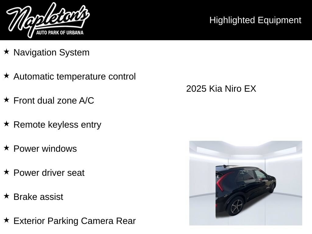 Used 2025 Kia Niro EX Sport Utility