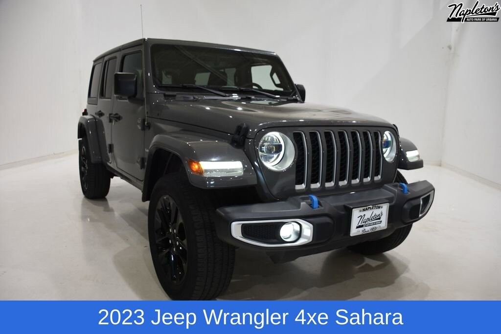 Used 2023 Jeep Wrangler Sahara 4xe Sport Utility