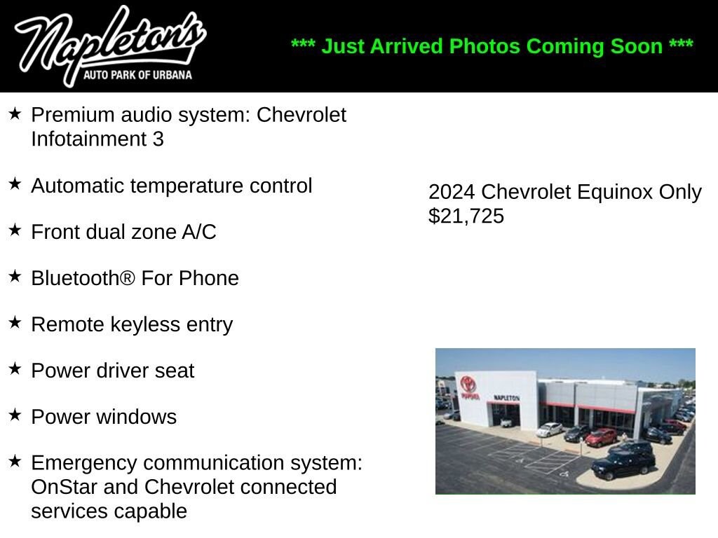 Used 2024 Chevrolet Equinox LT Sport Utility