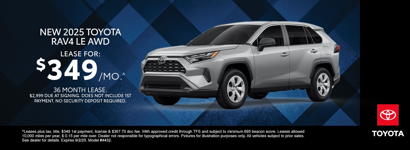 Toyota Incentives August