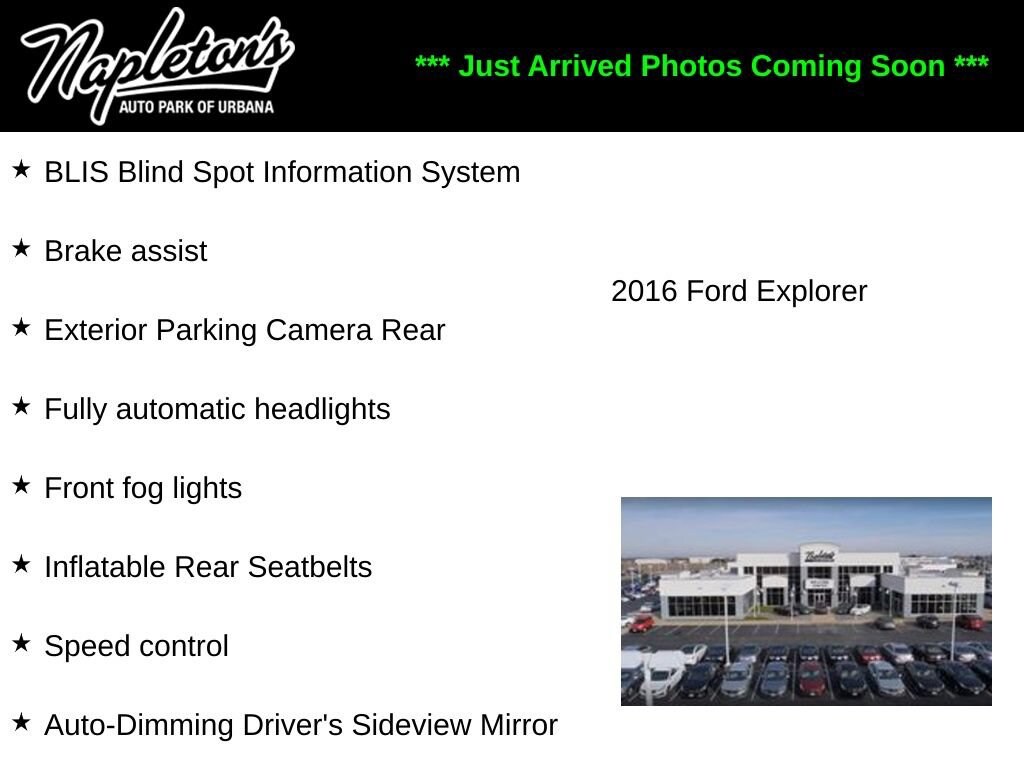Used 2016 Ford Explorer Sport Sport Utility