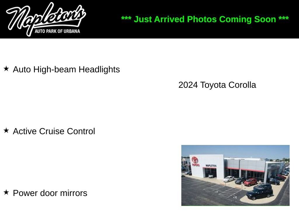 Used 2024 Toyota Corolla LE Sedan