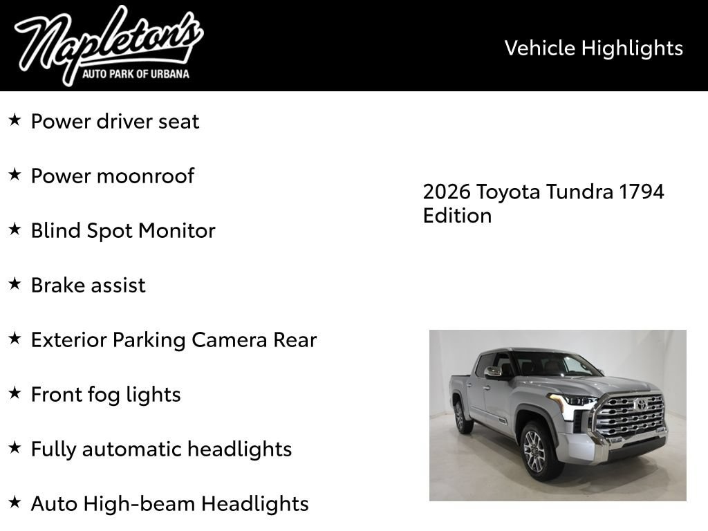 2026 Toyota Tundra 1794 Edition - Photo 16