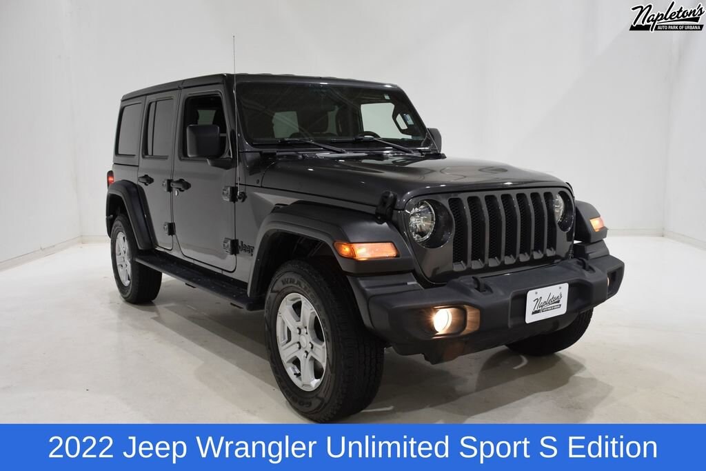 Used 2022 Jeep Wrangler Unlimited Sport S Sport Utility