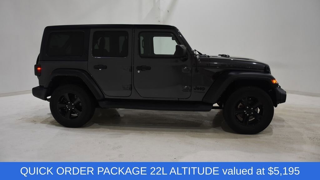 Used 2021 Jeep Wrangler Unlimited Sport Altitude Sport Utility