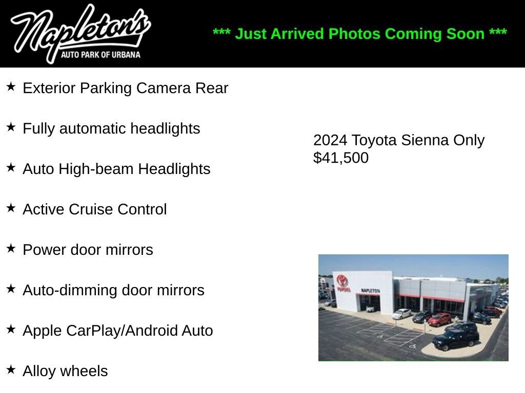 Used 2024 Toyota Sienna LE Passenger Van