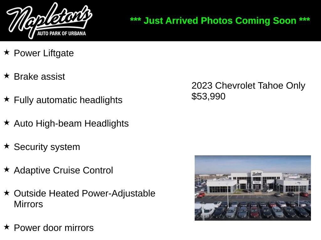 Used 2023 Chevrolet Tahoe RST Sport Utility