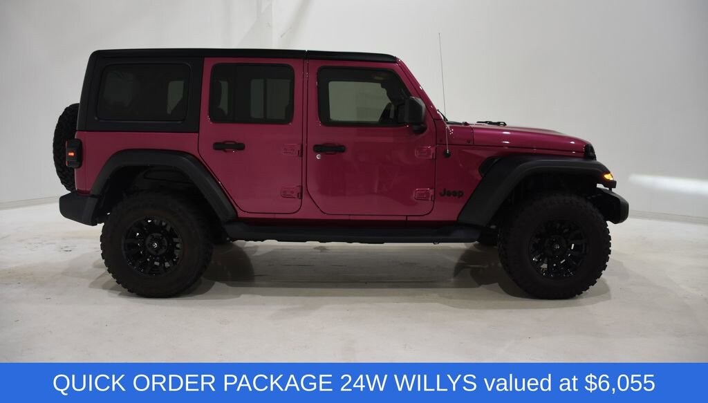 Used 2022 Jeep Wrangler Unlimited Willys Sport Utility
