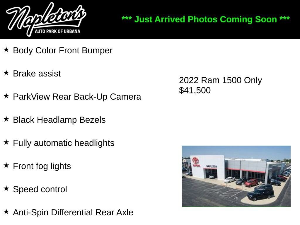 Used 2022 Ram 1500 Big Horn/Lone Star Truck