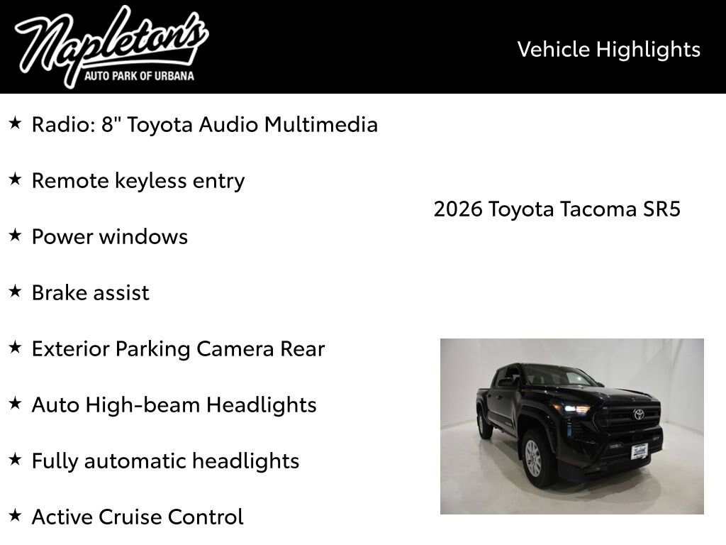 2026 Toyota Tacoma SR5 - Photo 15