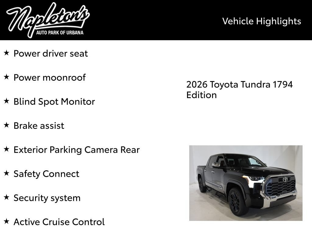 2026 Toyota Tundra 1794 Edition - Photo 16