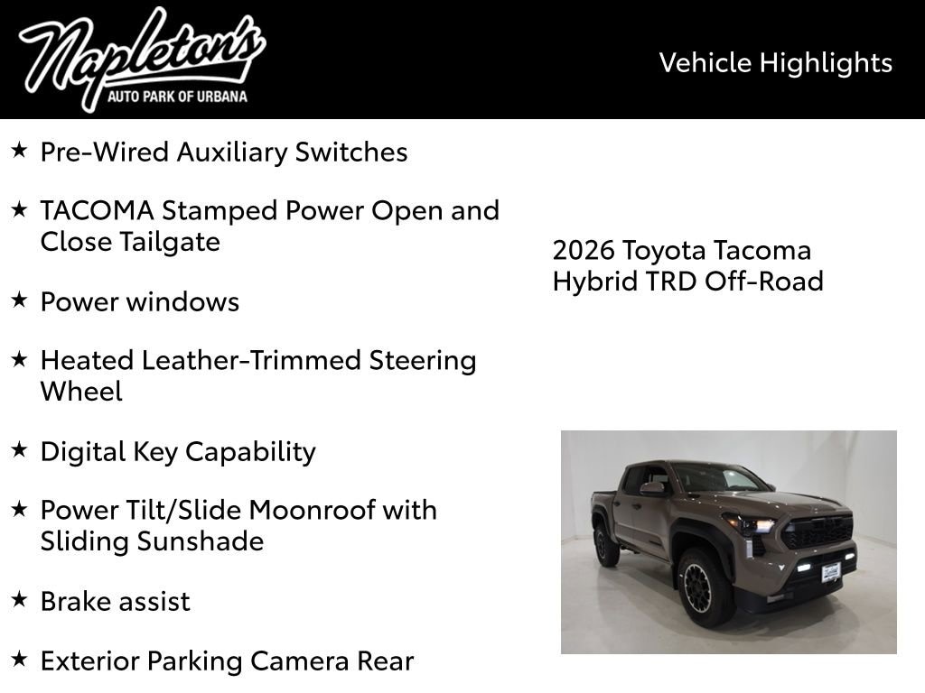 2026 Toyota Tacoma TRD Off Road - Photo 16