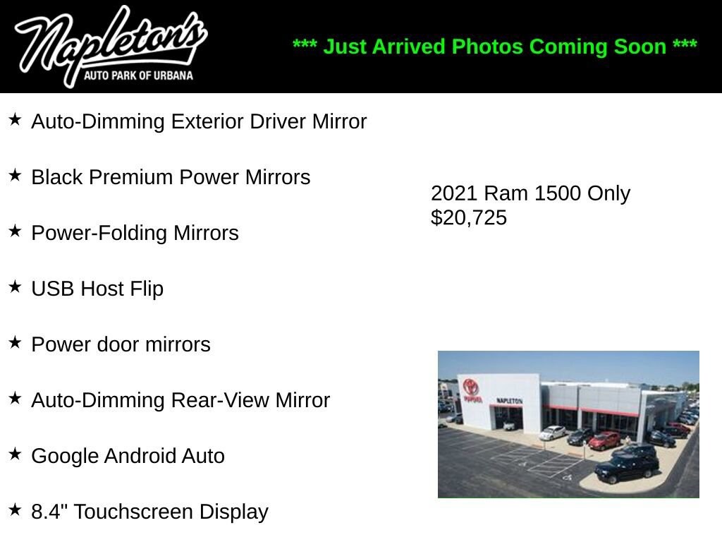 Used 2021 Ram 1500 Big Horn/Lone Star Truck