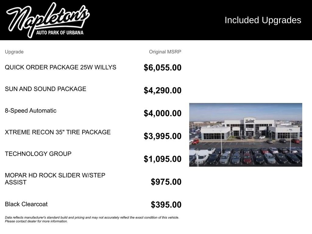 Used 2022 Jeep Wrangler Unlimited Willys Sport Utility