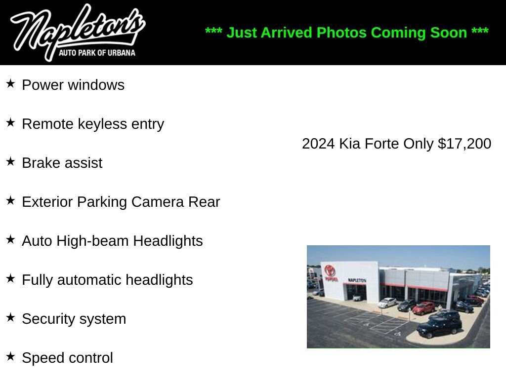 Used 2024 Kia Forte LXS Sedan