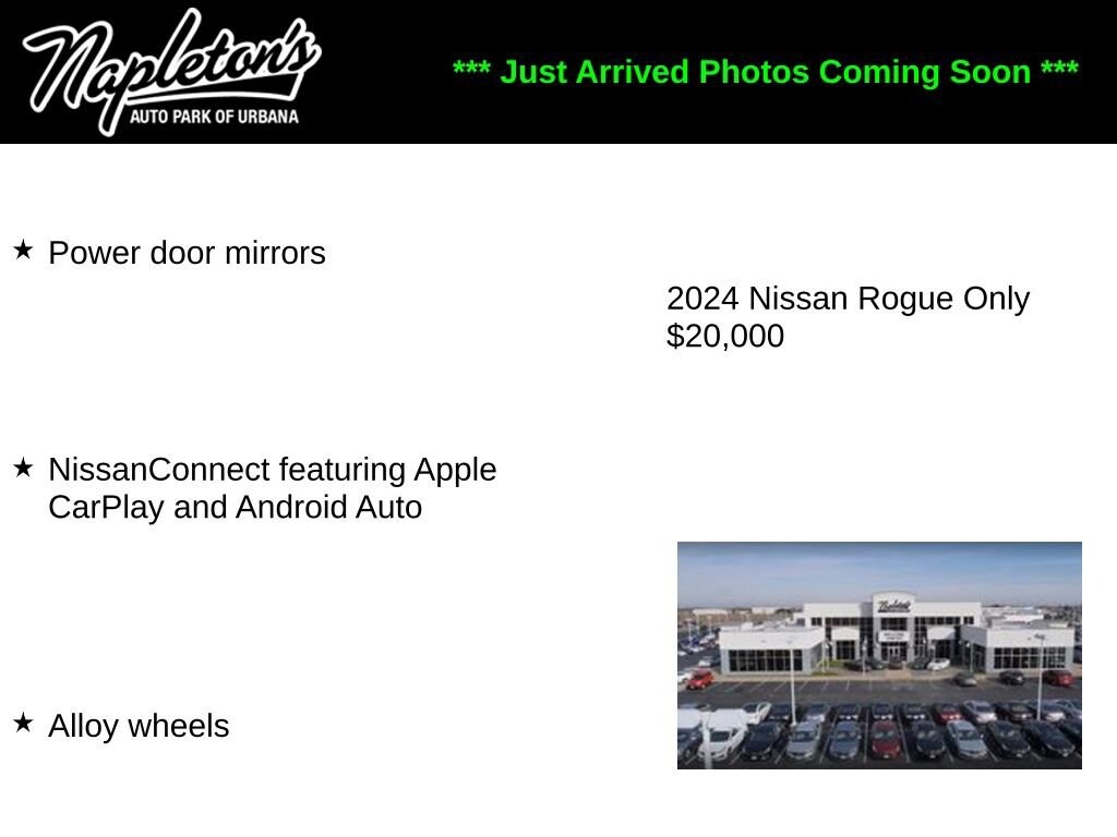 Used 2024 Nissan Rogue S Sport Utility