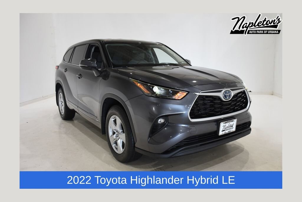 Used 2022 Toyota Highlander Hybrid LE Sport Utility