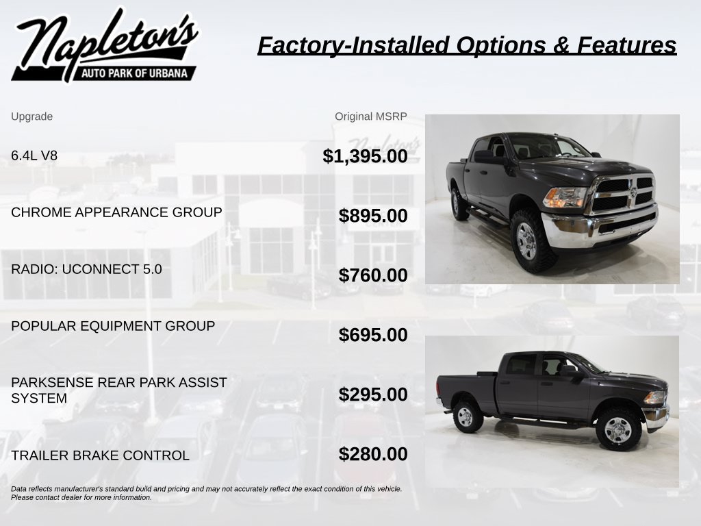 Used 2016 Ram 2500 Tradesman Truck